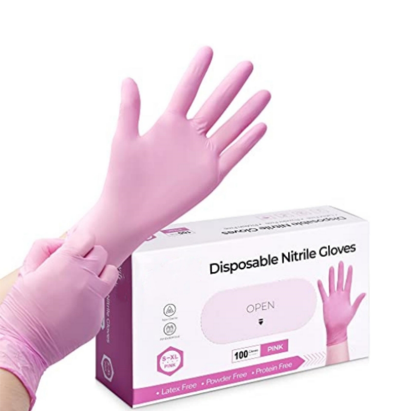 Disposable Gloves Nitrile - Sarung Tangan Nitril Sekali Pakai Warna