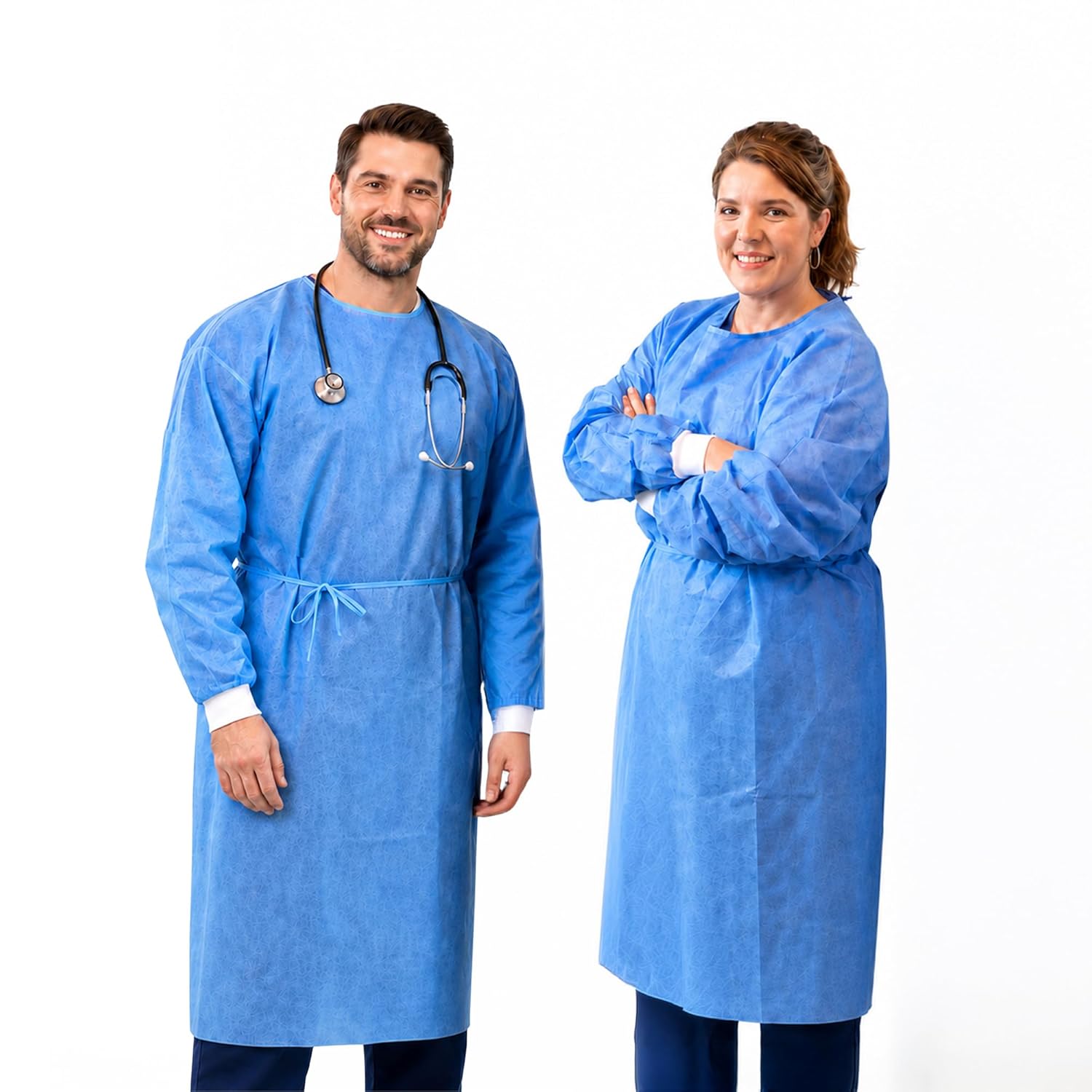 Medical Lab Gown - 3 Gaun Isolasi Medis PPE Sekali