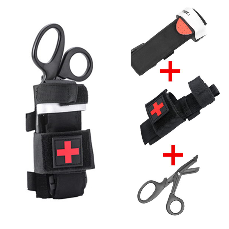 Medical Lab Kit - Peralatan berkemah Outdoor Tourniquet cepat Hemostasis