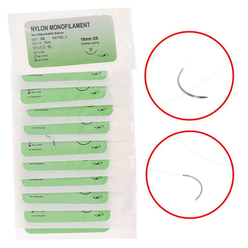 Medical Lab Kit - Kit Jahitan Monofilamen Nilon 12 Buah