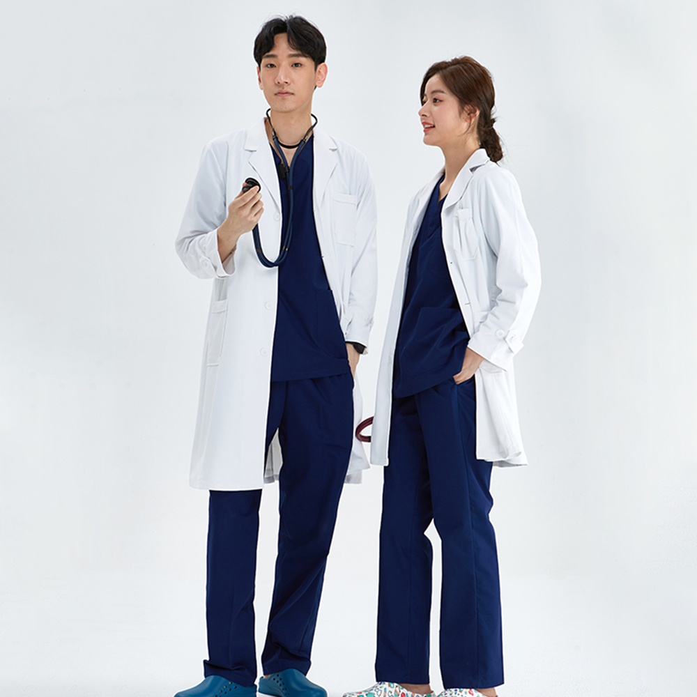 Medical Lab Gown - Mantel Lab Sutra Anti-statis Potongan Putri