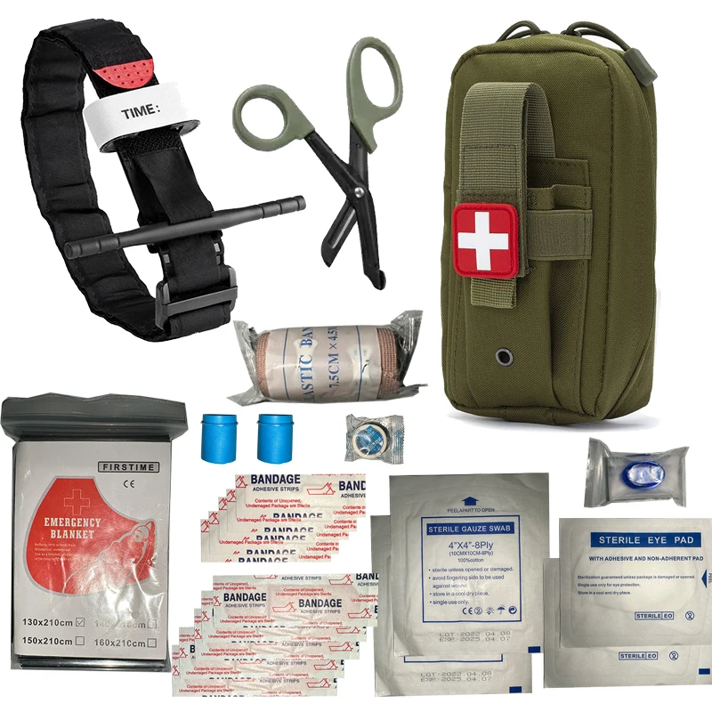 IFAK Kit bertahan hidup Trauma - Medical Lab Kit ulasan dan harga