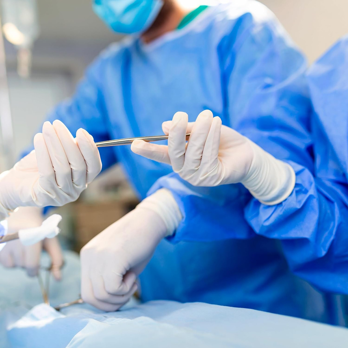 3pcs Gaun Isolasi Sekali Pakai - Medical Lab Gown ulasan dan harga