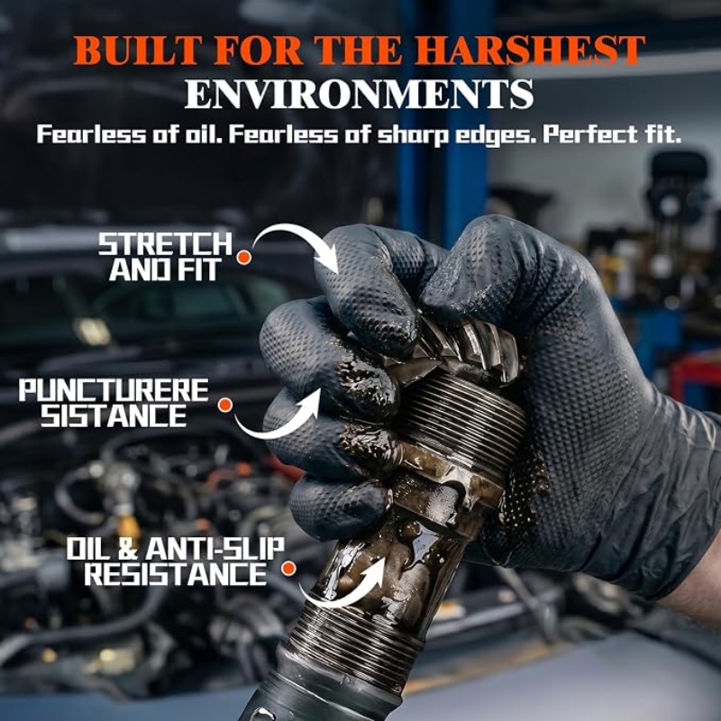 Sarung Tangan Nitril Sekali Pa - Disposable Gloves Nitrile ulasan dan harga