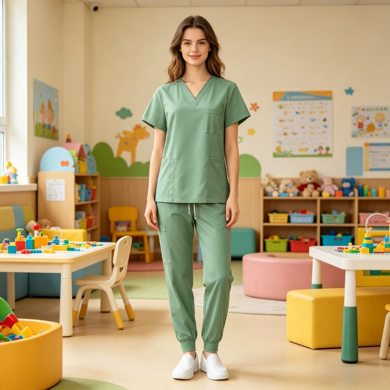 Pakaian Cuci Tangan Unisex, Ga - Medical Lab Gown ulasan dan harga