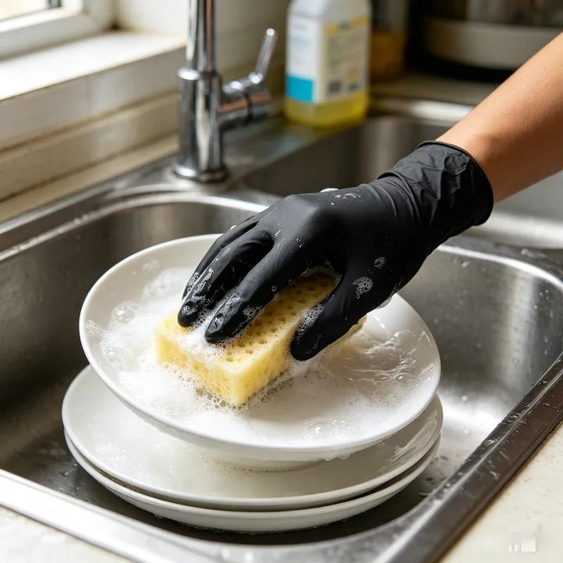 20/60/100 Buah Sarung Tangan N - Disposable Gloves Nitrile ulasan dan harga