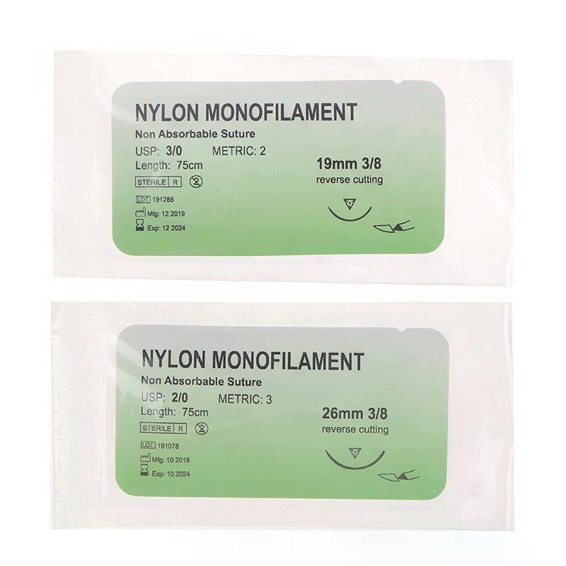 12Pcs Benang Jahit Medis Monof - Medical Lab Kit ulasan dan harga