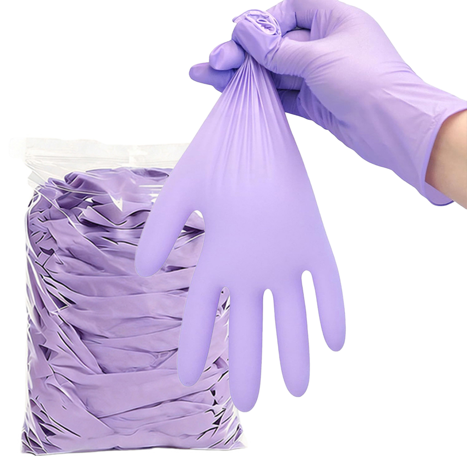 50/100PCS Sarung Tangan Nitril - Disposable Gloves Nitrile ulasan dan harga