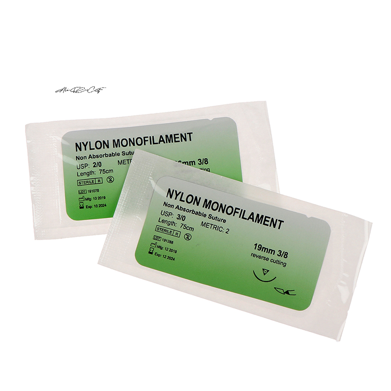 12Pcs Set Benang Medis Monofil - Medical Lab Kit ulasan dan harga