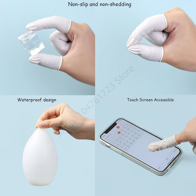 100 Buah Sarung Jari Sekali Pa - Disposable Gloves Nitrile ulasan dan harga