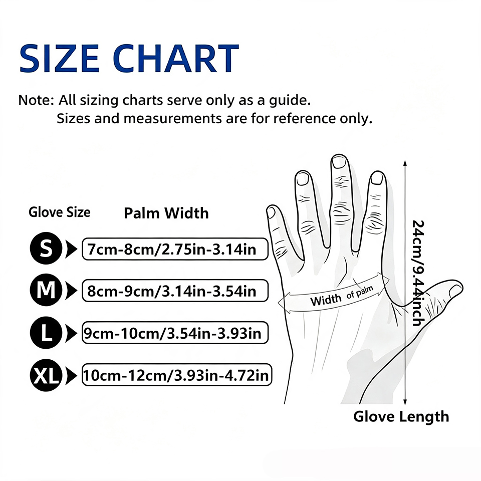 100PCS/Box Sarung Tangan Nitri - Disposable Gloves Nitrile ulasan dan harga