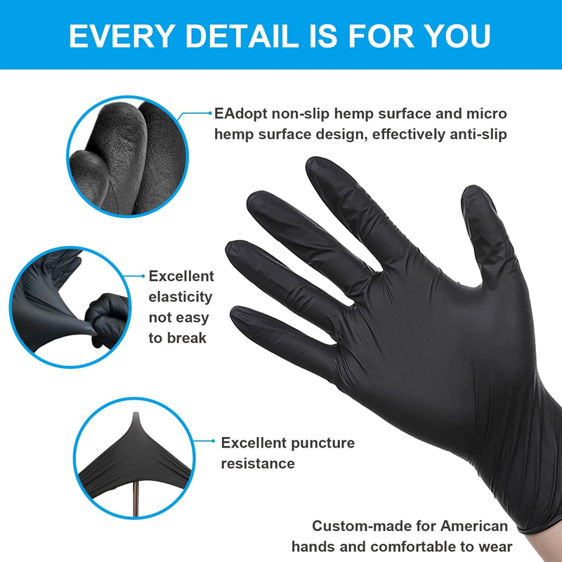20/50/100 Buah Sarung Tangan N - Disposable Gloves Nitrile ulasan dan harga