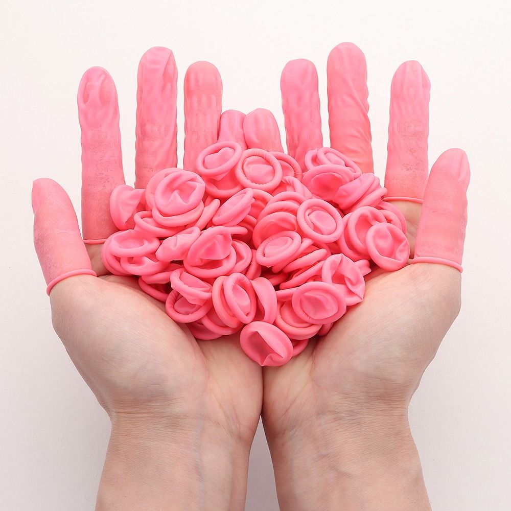 100/300 Buah Alat Seni Kuku Al - Disposable Gloves Nitrile ulasan dan harga