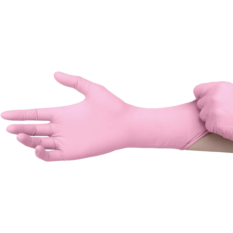 50/100PCS Sarung Tangan Nitril - Disposable Gloves Nitrile ulasan dan harga