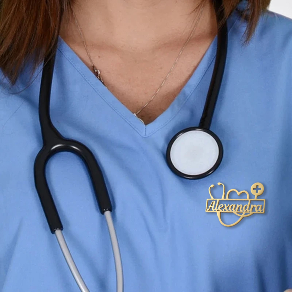 Nama stetoskop cinta yang baru - Medical Lab Logo ulasan dan harga