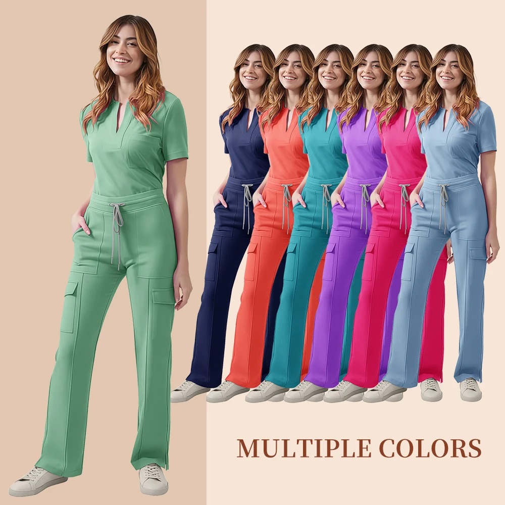 Set Seragam Medis Wanita, Jas  - Medical Lab Gown ulasan dan harga
