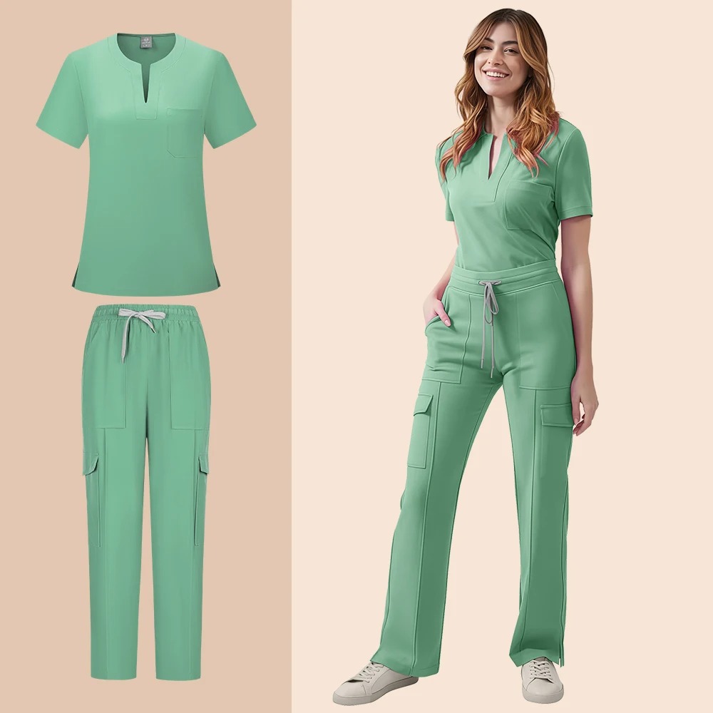 Set Seragam Medis Wanita, Jas  - Medical Lab Gown ulasan dan harga