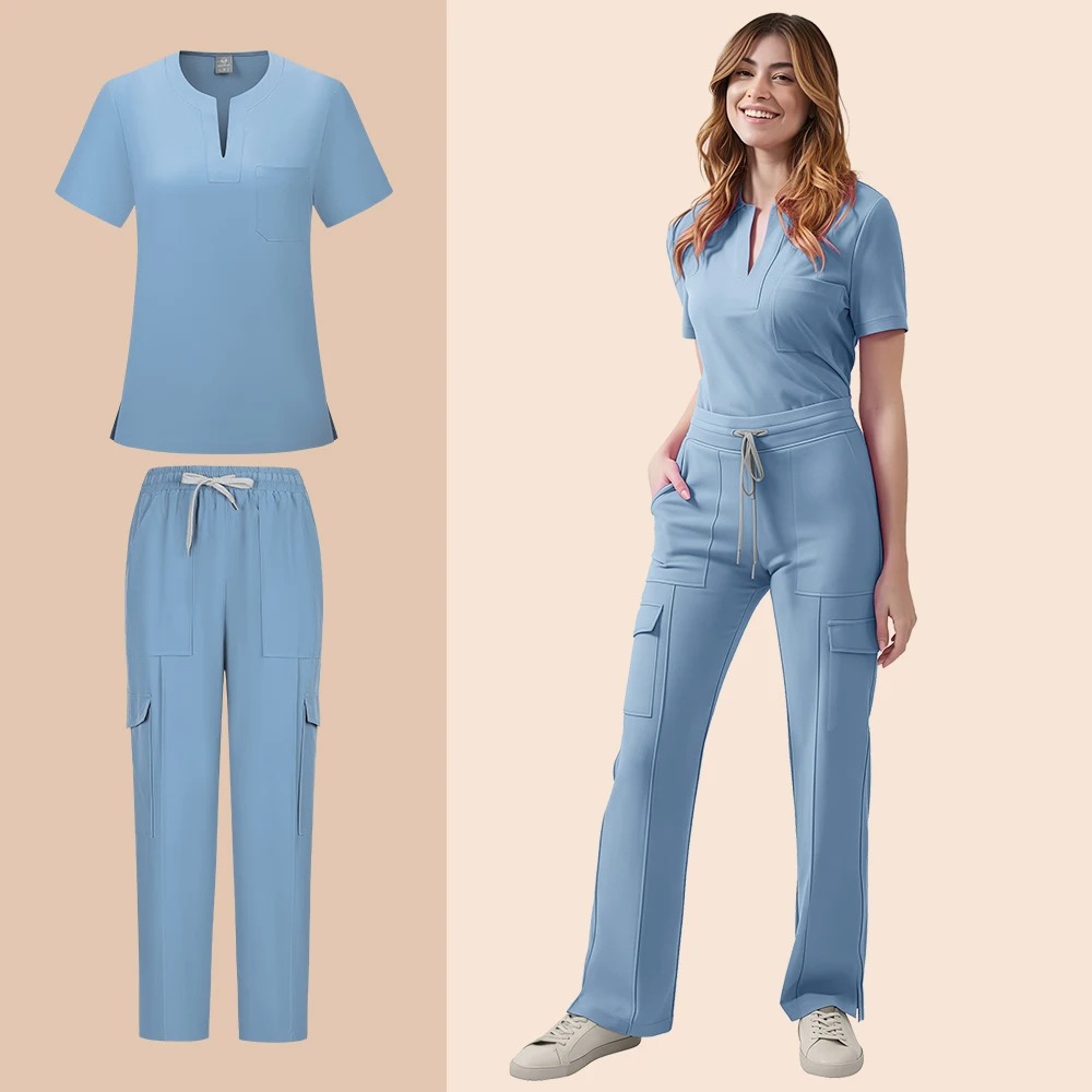 Set Seragam Medis Wanita, Jas  - Medical Lab Gown ulasan dan harga