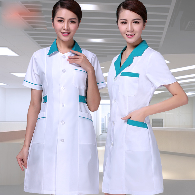 Pakaian Perawat dengan Sablon  - Medical Lab Logo ulasan dan harga