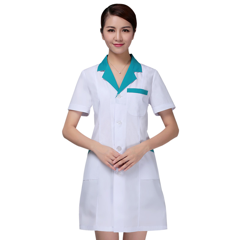 Pakaian Perawat dengan Sablon  - Medical Lab Logo ulasan dan harga