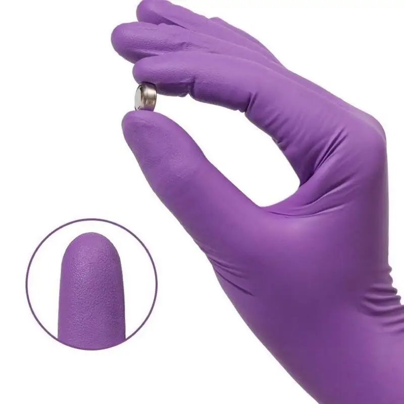 50/100 Buah Sarung Tangan Nitr - Disposable Gloves Nitrile ulasan dan harga