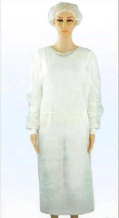 Manset Rajut 10 pcs Gaun Isola - Medical Lab Gown ulasan dan harga